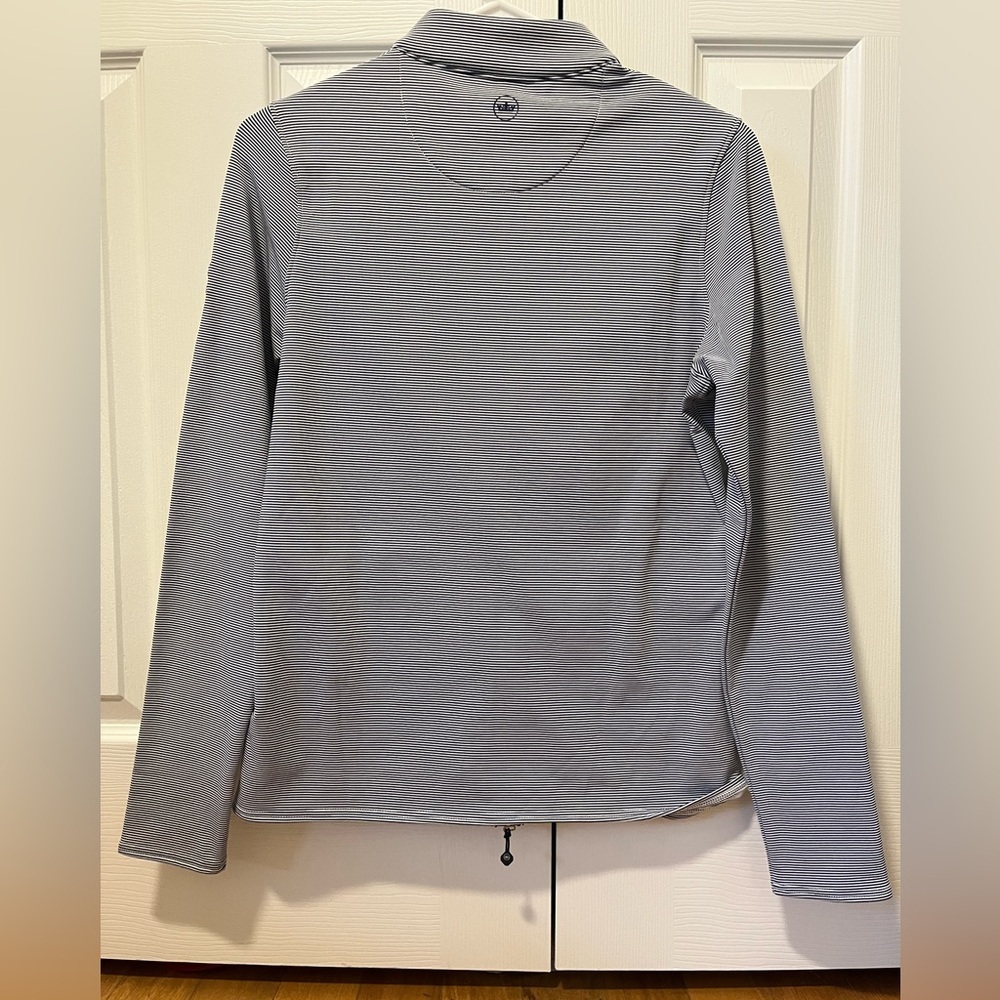 Peter Millar Navy Striped Full Zip Jacket Size S NWT ⭐️ - Picture 10 of 12